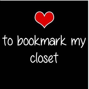 Like to bookmark my closet